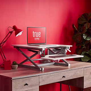 Ergo Height Adjustable Standing Desk Converter, Small