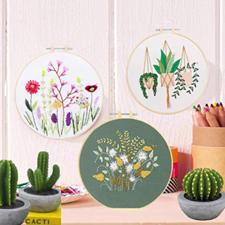 Nuberlic Embroidery Beginner Kits