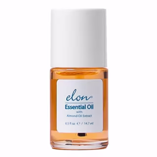 Elon Essential Cuticle Oil for Nails w/ Almond Oil Extract, Vitamin B5 & E - Softening & Hydrating Nail and Cuticle Oil - Dermatologist Recommended Nail Cuticle Oil - Bottle Size 0.5 oz/ 14.7 ml