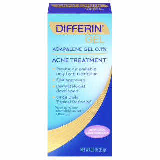 Differin Adapalene Gel 0.1% Acne Treatment