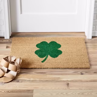 Nickel Designs Shamrock Doormat