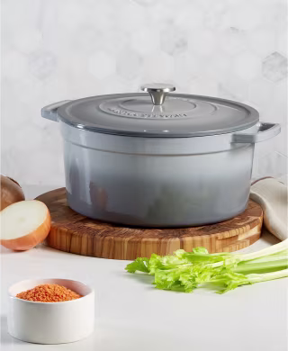 Martha Stewart Enameled 8-Quart Dutch Oven