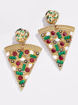 Cheese the Day Drop Earrings