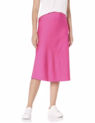 The Drop Women's Maya Silky Slip Skirt
