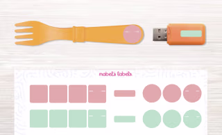 Split-Name Label Pack