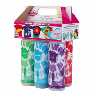 Tulip X-Large Block Party Tie Dye Kit - (6) 16oz Squeeze Bottles