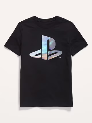 Licensed Pop-Culture Graphic Gender-Neutral Tee for Kids