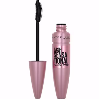 Maybelline Lash Sensational Washable Mascara, Blackest Black, 0.32 fl; Oz; (Packaging May Vary)