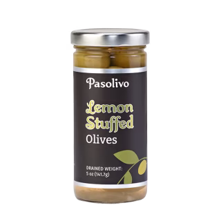 Zesty Lemon Stuffed Olives