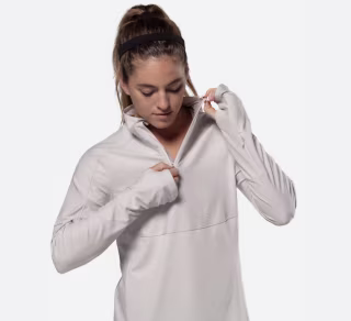 Nathan Sports "Tempo" Quarter-Zip Long-Sleeve Shirt