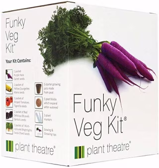 Plant Theatre Funky Veg KIT Gift Box