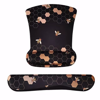 iCasso Ergonomic Mousepad and Keyboard Wrist Rest