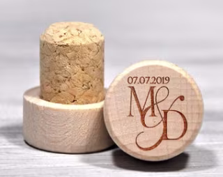 Wine Bottle Stoppers, Cork Bottle Stoppers, Drink Wine &amp; Pet Dog Custom Wine Stopper, Social Distancing Cork Stopper, Quarantine Wine Gift
