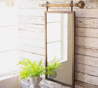 Cooper Wall Mounted Rectangle Wall Mirror