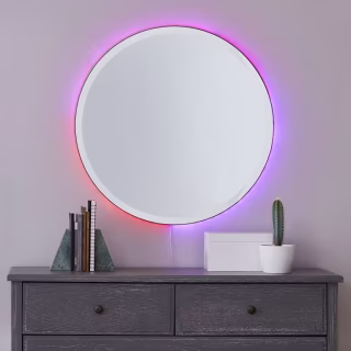 Ombre Ambient Backlit LED Mirror