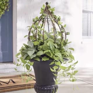 Grandin Road Lush Leaves Urn Filler