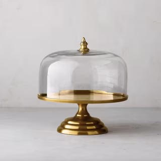 Amelie Single-tier Cake Server with Cloche