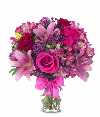 FromYouFlowers Rose & Lily Celebration for Mom