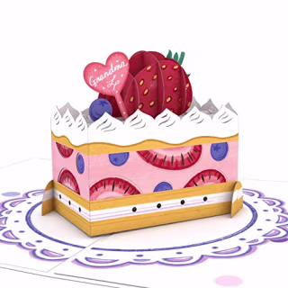 Lovepop Berry Sweet Grandma Pop Up Card