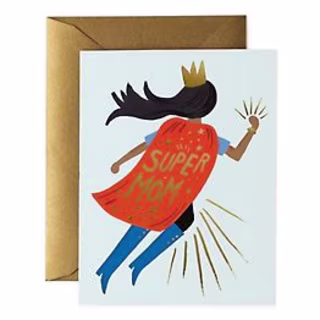 Paper Source Super Mom Mother's Day Card