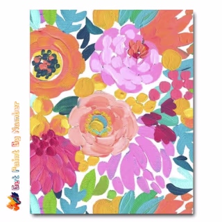 Flowers III DIY Paint By Numbers Kit