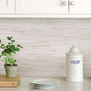 Wallpops NuWallpaper Peel &amp; Stick Wallpaper Cream Grassweave