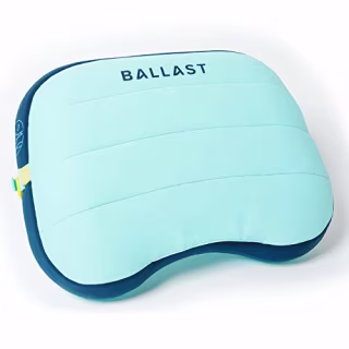 Ballast Beach Pillow - Inflatable Beach Pillow, Camping Pillow, Pool Pillow, Ultra Soft and Durable Pillow That Won't Blow Away on Windy Beaches