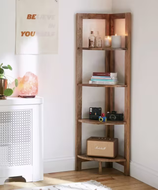 Mara Corner Bookshelf