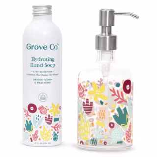 Grove Co. Hand Soap + Hand Soap Dispenser