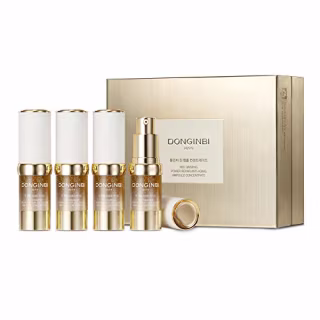 DONGINBI Power Repair Face Serum Ampoule - Korean Skin Care Concentrated Facial Serum, Deep Wrinkle Treatment & Antioxidant with Red Ginseng & 24K Gold Ingredients for Radiant Skin by KGC (10mlx4)