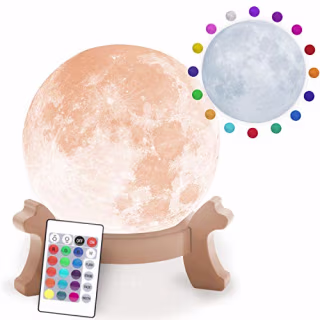Full Moon Decorative & Realistic Moon Lamp