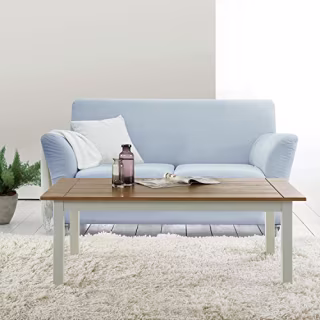 Zinus Becky Farmhouse Wood Coffee Table