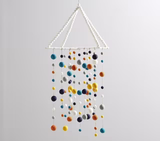 west elm x pbk Felted Pom-Pom Mobile
