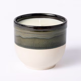 Citornella Ceramic Clay 1 Wick Candle Glossy Gray - Threshold(TM) designed with Studio McGee