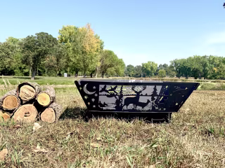 Personalized Portable Fire Pit
