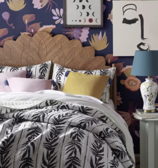 Drew Barrymore Flower Home Vintage Palm Quilt Set