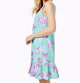 Kristen Flounce Dress