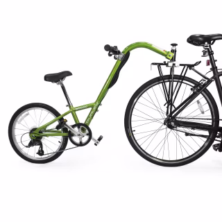 Burley Kazoo Single Speed Trailercycle: Blue
