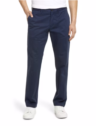 Sueded Slim Fit Stretch Chinos