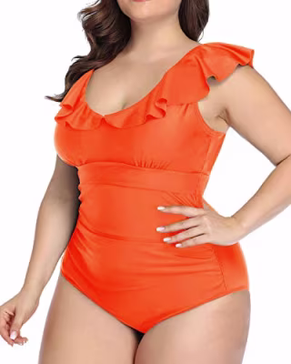 Daci Women Plus Size One-Piece Swimsuit