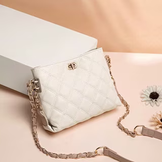 Small Crossbody Bags for Women Purses Fashion Leather Lightweight Handbags Shoulder Bag(Beige)