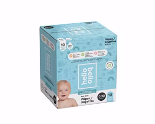 Hello Bello Baby Wipes 600 count