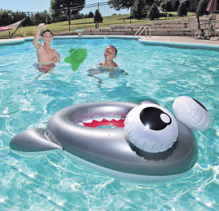 Inflatable Shark Bean Bag Toss Game