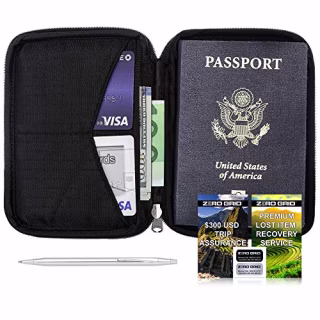 Zero Grid Passport Wallet