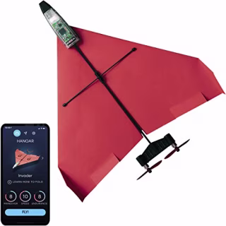 POWERUP 4.0 Smartphone Controlled Paper Airplane