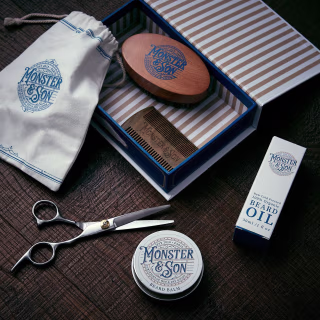 Monster&Son Organic Beard Grooming Kit