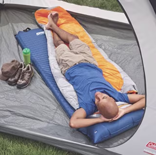 Coleman Self-Inflating Camping Pad with Pillow