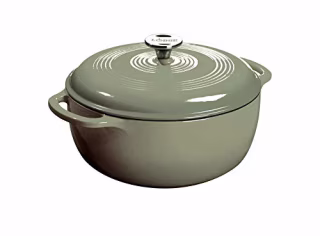 Lodge 6-Quart Enameled Cast Iron Dutch Oven