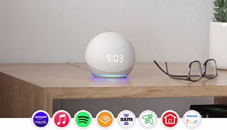 All-new Echo Dot (4th Gen) | Smart speaker with clock and Alexa | Glacier White