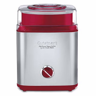 Cuisinart ICE-30BC Pure Indulgence 2-Quart Automatic Frozen Yogurt, Sorbet, and Ice Cream Maker - Silver (ICE-30BCP1)